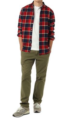 YUNY Mens Long-Sleeve Plaid Cozy Formal Classic Oxford Poplin Shirt 8 XS