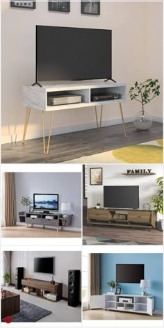 Small Living Room Decor, Living Room Decor Apartment, Room Decor Bedroom, Home Living Room, Modern Tv Stand Living Rooms, College Apartment, Apartment Ideas, Interior Design Living Room, Living Room Designs