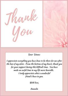 thank you for attending funeral