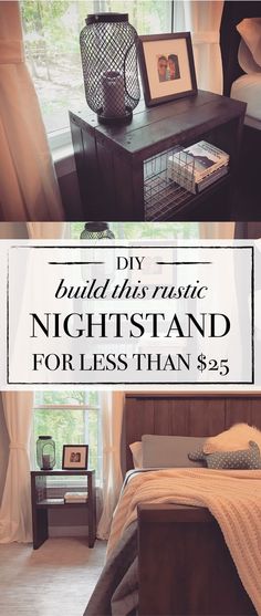 DIY Furniture Build A Nightstand Out Of DIY Furniture Build A Nightstand Out Of