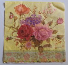 Ti-Flair 4 servilletas de papel ideal para decoupage y servilletas. dise/ño africano