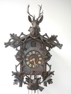 Unusual Cuckoo Clocks antique 1800′s black forest cuckoo clock #antiquecuckooclock Unusual Cuckoo Clocks antique 1800′s black forest cuckoo clock #antiquecuckooclock