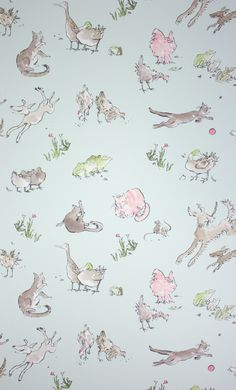 Koi Carp Design 23cm wide x 4.57m long Solid Vinyl Wallpaper Border