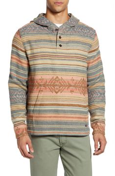 Poncho Men Hippie Poncho Fleece Poncho Warm Poncho Mexican Poncho virblatt Adelante