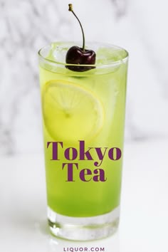 This long island iced tea twist sets itself apart from the rest by being a fun melon liqueur drink. Make this cocktail to compliment any garden party.