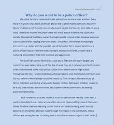Essay With Thesis Statement I Am A Police Officer Essay Police Officers Essaysthe Job I Choose To Write About Is A Police Officer I Picked This Job Because It Interests Me The Most Essay My Family English also Health Insurance Essay Best Why Do You Want To Images Writing Services Sample Resume Essay Com In English