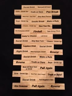 Jenga Trinkspiel Sprüche Jenga Trinkspiel Sprüche