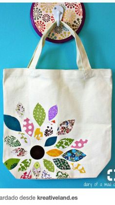 N Heat Flower Bond Using A Tutorial Bag Scrap Fabric FwxxUfT6q
