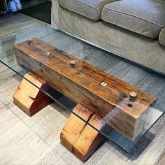 Wood Bench Outdoor, Decorating Coffee Tables, Wood Bench, Diy Coffee Table, Modern Coffee Tables