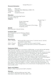 mcdonalds manager resume shift manager resume restaurant duties of a server in a restaurant resumes