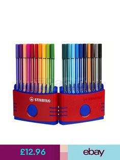 12 x Alberts Assorted Colours Colouring In Pencils Crayons Arts /& Crafts