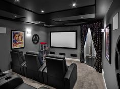 theatre room colours are good entertainment room house pinterest