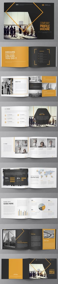 38 best portfolio images on pinterest brochure template graph