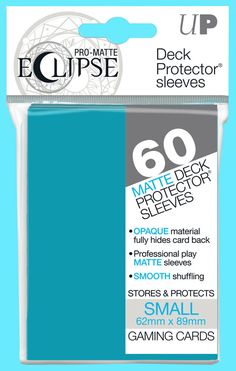 Ultra Pro Matte Deck Protector Sleeves ECLIPSE SKY BLUE 100ct MAGIC POKEMON