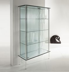 Ikea Gl Door Display Cabinet Black Retail Boutique Jewelry Furniture Elegant Design Of Modern Display Armoire Made Using Gles Material With Invisible Sy Thin Framework