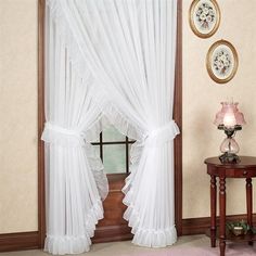 9 Best Priscilla Curtains Images Ruffled Jessica Ninon Ruffled Priscilla Curtains