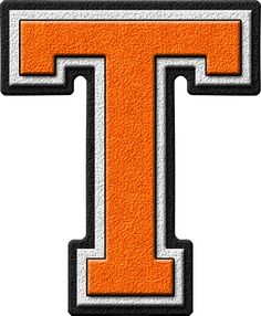 Presentation Alphabets Orange Varsity Letter O Presentation Alphabets Orange Varsity Letter O