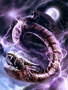 photo Lightning Elemental Storm Dragons lightning dragon dragon dragon pictures