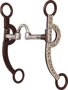 Classic Rope Company Wave Dot Cheek Frog Port Roller Bit Classic Rope Company Wave Dot Cheek Frog Port Roller Bit
