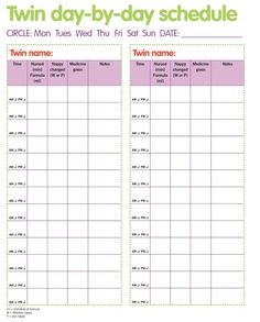 48 best twins images in 2018 baby twins newborn twins twin feeding schedule template