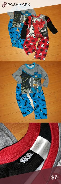 Boys/' DC Comics Batman 3 Piece Robe Set Size 4 5 6 7