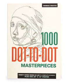 Thunder Bay Press 1000 Dot To Masterpieces Paperback