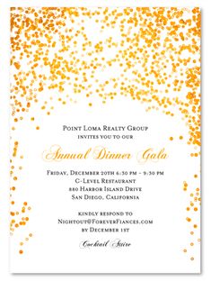 gala invitation template