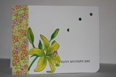 Colored With Inktense Pencils And Water Cut Out Added Washi Tape Sequins