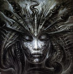 Hr Giger Li II Art fabric Poster Wall Decor 24x 13 inch 100