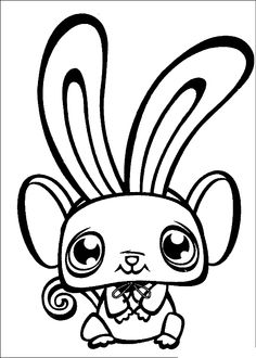 Littlest Pet Shop Color Page