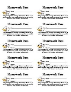 14 Simplest Research p visuals inside of 2014 Research p graphic about Homework Passes Printable named 14 Ideal Research p photographs within just 2014 Research p