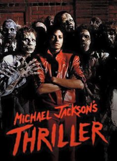 Risultati immagini per michael jackson thriller 1982