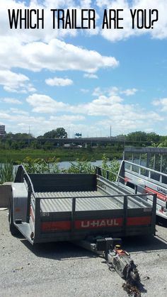 U-Haul's 5x9 open ramp trailer is convenient for yard work ... U-Haul's 5x9 open ramp trailer is convenient for yard work ...