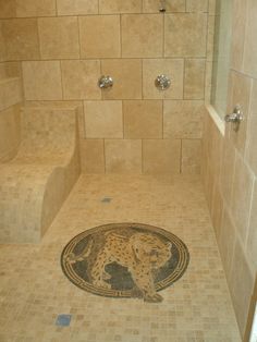 Steam shower with built in bench recliner. Nice touch. | Spa ... Steam shower with built in bench recliner. Nice touch. | Spa ...