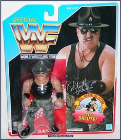 Dans Hacksaw Jim Duggan Vintage WWF HASBRO Action Figure 1991 WRESTLING WWE Rétro