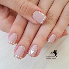 Morgana❤ . Sem retirar a cutícula . Inspiração @ateliejuunhas Acrylic Nail Designs, Tattoo Designs, Fabulous Nails, Perfect Nails, Love Nails, Pretty Nails, Manicure And Pedicure, Gel Nails