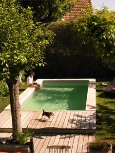 Cote, Courtyard Pool