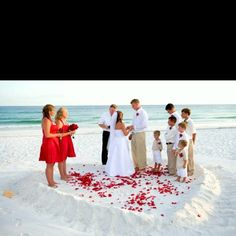 73 Best Beach Wedding Images On Pinterest Dream Think Of This For The Future Small Wedding On Beach