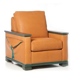 29 Best Chairs Ottomans Images Chair Ottoman Buffalo The Comfortable Saddle Buffalo Leather North Fork Chair Is Trimmed In Turquoise Braid And