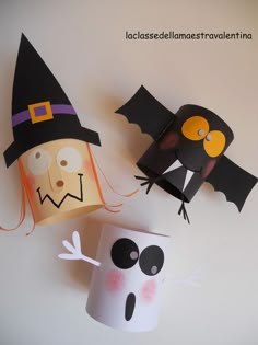 halloween decorations out of toilet paper rolls
