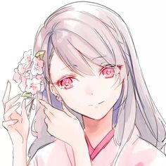 pretty anime girl