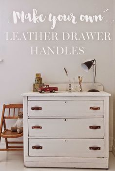 our d i y leather pulls reinterpreted drawers industrial and