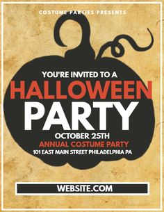 71 best halloween party flyer templates images halloween party halloween costume contest flyer