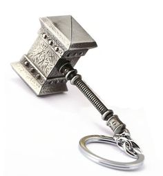 1 x High Quality STAINLESS STEEL Mystic Black /& Silver Tone Glof CAP Key RING