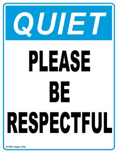 printable quiet please sign pdf free download for signboards other