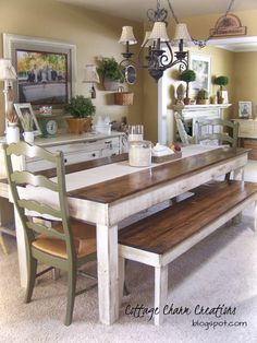 Farmhouse Kitchen Table diy farmhouse table | table plans, farmhouse table and diy furniture Farmhouse Kitchen Table diy farmhouse table | table plans, farmhouse table and diy furniture