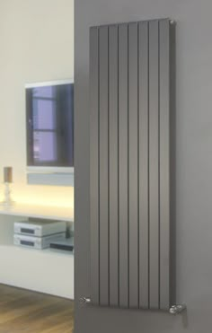 AGADON P1 Anthracite Flat Panel Designer Radiator 1800 x 445: Amazon.co.uk: Kitchen & Home Flat Panel Radiators, Panel Radiators, Vertical Designer Radiators