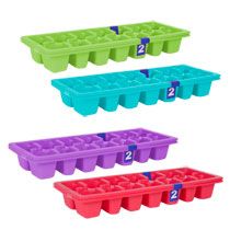 Bulk Colorful Plastic Ice Cube Trays 2 Ct Packs At Dollartree Com Bulk Colorful Plastic Ice Cube Trays 2 Ct Packs At Dollartree Com