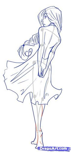 how to draw female figures draw female bodies step by step anime