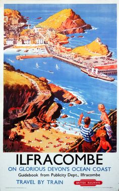 TX440 Vintage British Wales GWR Railway Travel Retro Poster A2//A3//A4
